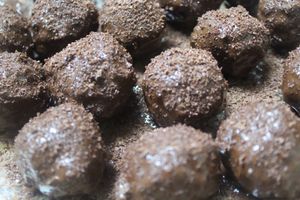 Vegan GF Truffles (Cacao) with Cacao Ganache at Urban Greenhouse in Panama City