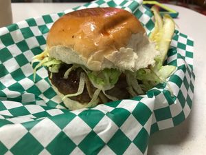 Vegan Veggie Burger at Ken's Diner in Skokie