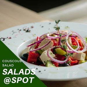 Salads @ Spot - cafe & vegan kitchen
Greek salad (tomato, cucumber, pepper, organic tofu, red onions, olives, fresh basil)…….340RSD
Grčka salata (paradajz, krastavac, paprika, organski tofu, craven luk, masline, svež bosiljak)……..340din
*Nijedna namirnica nije životinjskog porekla*
• 
U Spotu ručak služimo od 12h do 22h.
•
Tofu je visokoproteinska namirnica koja je izuzetno zdrava i bogata nutritientima, i kao takva utiče na naše zdravlje na najbolji mogući način. Tofu obiluje mineralima poput kalijuma, kalcijuma, magnezijuma, gvoždja, vitaminom B1 i ne sadrži holesterol i gluten. Tako štiti naš kardiovaskularni, nervni i koštani sistem, snižava pritisak i pomaže izgradnji mišića.
• 
Kompletan meni možete pogledati na našoj fb stranici https://www.facebook.com/spot021/
 •
 Vidimo se u zdravoj tački Novog Sada!   at Spot in Novi Sad