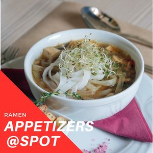 Appetizers @ Spot - cafe & vegan kitchen
Ramen (vegetable mix, mung bean seedlings, ginger, shitake mushrooms, soy sauce,
organic tofu, miso paste, rice noodles).......300RSD
Ramen (miks povrća, klice mungo pasulja, đumbir, šitake pečurke, soja sos, organski tofu, miso pasta, nudle od pirinča)........300din
*Nijedna namirnica nije životinjskog porekla*
•
U Spotu ručak služimo od 12h do 22h.
•
Pirinač u najvecoj meri čine ugljeni hidrati (73%), ali je bogat i mineralnim solima kao što su kalijum, kalcijum, magnezijum, fosfor, gvožđe, natrijum, cink i jod. Pored toga pirinač sadrži vitamine B1, B2, B6 i vitamin E.
Miso pasta se pravi od zrna soje, kao glavnog sastojka, od pirinča, vode i soli. Bogata je visoko kvalitetnim proteinima. Ona sadrži i vitamine, amino kiseline, gvožđe, kalijum, magnezijum,dijetetska vlakna. Miso takođe sadrži saponine, izoflavonine, lecitin i kolin. Analize pokazuju da miso sadrži enzime i bakterije koje značajno olakšavaju varenje i pomažu asimiliciju hranljivih sastojaka u organizmu.
•
Kompletan meni možete pogledati na našoj fb stranici https://www.facebook.com/spot021/
•
Vidimo se u zdravoj tački Novog Sada! at Spot in Novi Sad