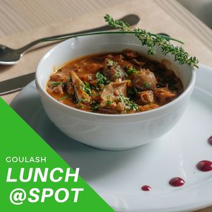 Lunch @spot.ns 
Seitan & mushroom goulash (onion, carrot, celery, shitake mushrooms, champignons, porcini mushrooms, tomato sauce, seitan)........350RSD
Gulaš sa pečurkama i seitanom (luk, šargarepa, celer, šitake pečurke, šampinjoni, vrganji, pelat, seitan)........350din
•
U Spotu ručak služimo od 12h do 22h.
•
Seitan je izuzetno zdrava i niskokalorična namirnica. Radi se o jelu od punog pšeničnog zrna. U sebi sadrži veliki postotak vitamina C, tiamina, niacina i veoma važnog minerala za zdravlje - gvoždja. Ne sadrži holesterol i bogat je proteinima.
U našem restoranu možete probati veoma ukusan gulaš koji naši kuvari pripremaju od ove izuzetne namirnice u kombinaciji sa pečurkama.
•
Kompletan meni možete pogledati na našoj fb stranici https://www.facebook.com/spot021/
•
Vidimo se u zdravoj tački Novog Sada!  at Spot in Novi Sad
