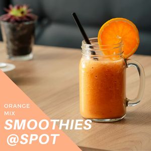 Smoothies @ Spot - cafe & vegan kitchen
Orange mix (carrot, orange, banana)........265 RSD
Orange mix (šargarepa, narandža, banana)……..265 din
*Nijedna namirnica nije životinjskog porekla*
•
Radno vreme od 07h do 23h
•
Kompletnu kartu pića možete pogledati na našoj fb stranici https://www.facebook.com/spot021/
•
Vidimo se u zdravoj tački Novog Sada!  at Spot in Novi Sad