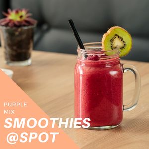 Smoothies @ Spot - cafe & vegan kitchen
Purple mix (berry mix, kiwi, orange)…….290 RSD
Red mix (mix bobicastog voća, kivi, narandža)……..290din
*Nijedna namirnica nije životinjskog porekla*
•
Radno vreme od 07h do 23h
•
Kompletnu kartu pića možete pogledati na našoj fb stranici https://www.facebook.com/spot021/
•
Vidimo se u zdravoj tački Novog Sada!  at Spot in Novi Sad