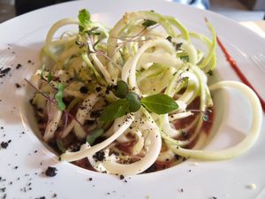 Sqush spaghetti at Spot in Novi Sad