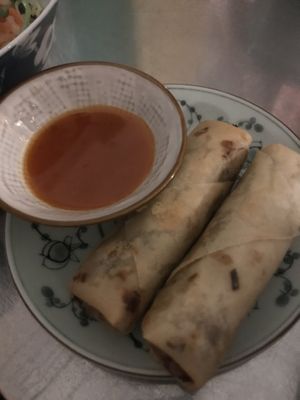 Vietnamese lumpia’s  at District Tonkin - Mikkel Bryggers in Copenhagen