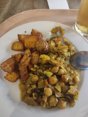 Curry at Restaurang Solrosen in Gothenburg