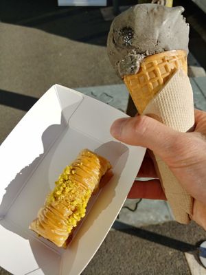 Black Tahini and a Burma Baklava at Cuppa Turca in Northcote