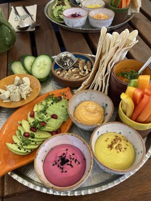 Vegan Breakfast/Brunch  at Schadzi Cafe in Linz