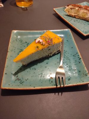 Mango Pie at Schadzi Cafe in Linz
