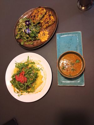 Meal at Schadzi Cafe in Linz