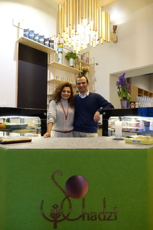The owners at Schadzi Cafe in Linz