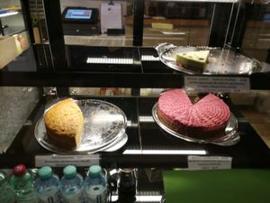 cakes at Schadzi Cafe in Linz