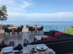 Restaurant view at Paresa Resort in Phuket