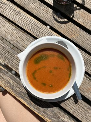 Tomato soup  at Makovice in Stupava