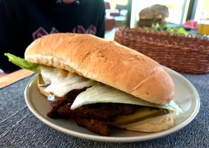 Weekend special - hotdog.  at Makovice in Stupava