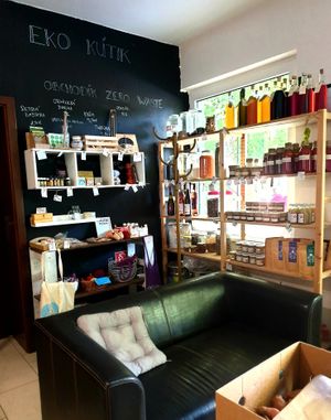 Zero waste shop. at Makovice in Stupava