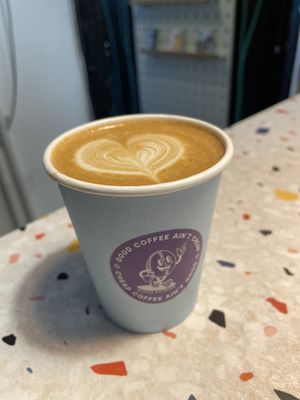 Great coffee!  at Hunter Gatherer in Portsmouth