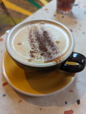 Chai latte 😄 at Hunter Gatherer in Portsmouth