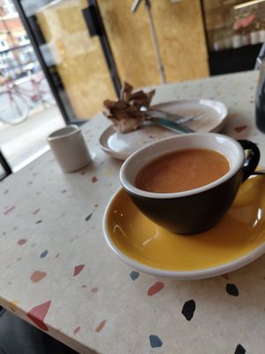 I ate the wrap so fast I forgot to take a photo at Hunter Gatherer in Portsmouth