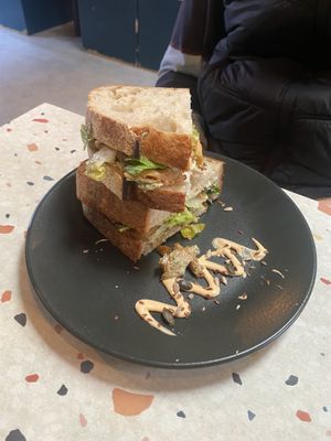 Ch*kn Caesar Sandwich  at Hunter Gatherer in Portsmouth