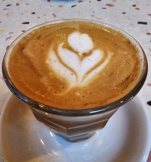 Oatmilk Cortado at Hunter Gatherer in Portsmouth