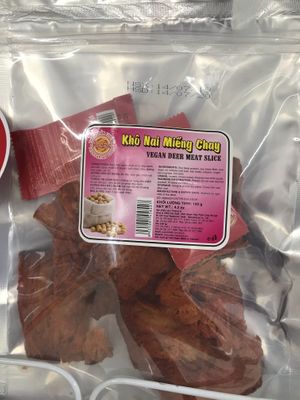 Vegan Deer Meat? 🤯 at Thuc Pham Chay Au Lac in Phu Quoc