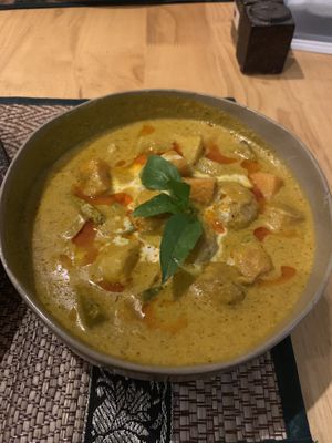 Khmer Curry  at Vegetal Wonder in Siem Reap