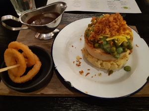 Mothership mooless moo... at Pieminister @ Long Row Social in Nottingham