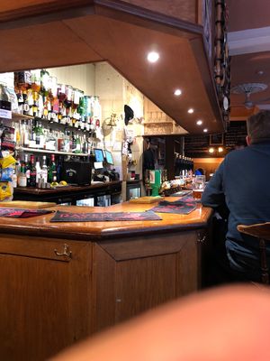 The bar - cosy and friendly at The Raven of Bath in Bath