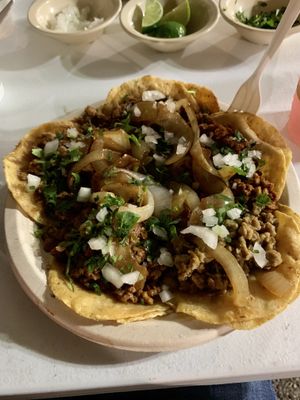 The one of each platter at Cosmos Kitchen Food Truck - Pop Up in Mc Allen