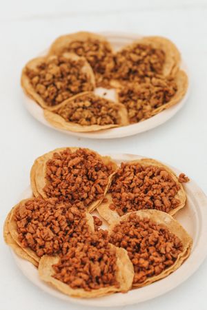 Chorizo Rojo and Chorizo Verde (Gluten-Free) at Cosmos Kitchen Food Truck - Pop Up in Mc Allen