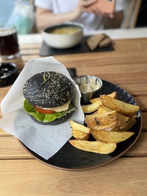 Vegan cheese burger - Coolinart, Bucharest  at Coolinart in Bucharest