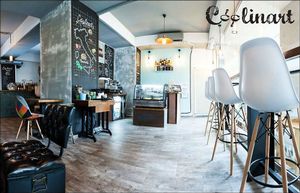 Bistro vegan friendly at Coolinart in Bucharest