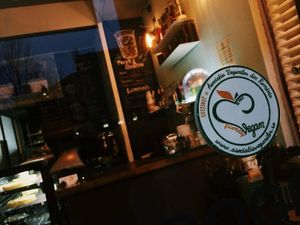 Vegan friendly location approved by the Romanian Vegan Association at Coolinart in Bucharest