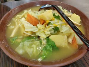 Curry made to order at Cài Jì Zhuàn Shū Shí Fāng 蔡記饌蔬食坊 in Penghu