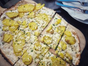 Erdapfel vegan at Le Feu in Celle