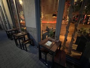 outside  at Peter Pane in Leipzig