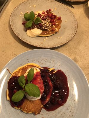 Pancakes at Vrohstoff in Wurzburg