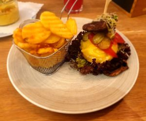 New Haven 1895 im Pilz mit Dukatenchips at Vrohstoff in Wurzburg