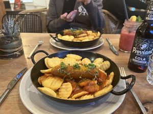  Currywurst  at Vrohstoff in Wurzburg