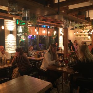 Inside at Vrohstoff in Wurzburg