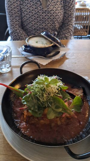 Lasagne at Vrohstoff in Wurzburg