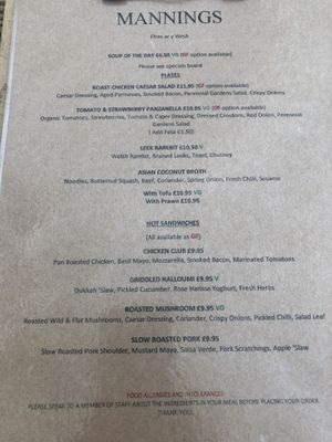   at Mannings Grocers in Fishguard