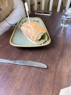 Mushroom sandwich   at Mannings Grocers in Fishguard