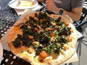 Sliding Doors Pizza  at Harmony Brewing Co in Grand Rapids