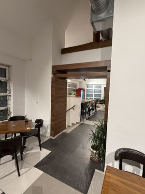 Inside   at Bullizza in Ljubljana