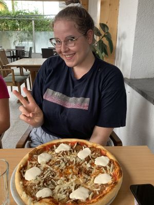 Pizza Vebab at Bullizza in Ljubljana