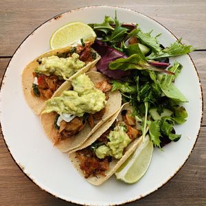 BBQ Jackfruit tacos at Wild and Wild in Congleton