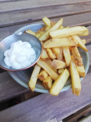 Fries at Wild and Wild in Congleton