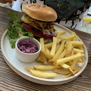 Chilli cheese burger at Wild and Wild in Congleton